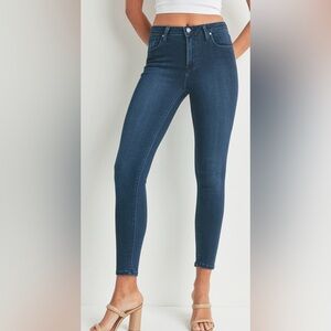 Womens Just Black Skinny Jeans